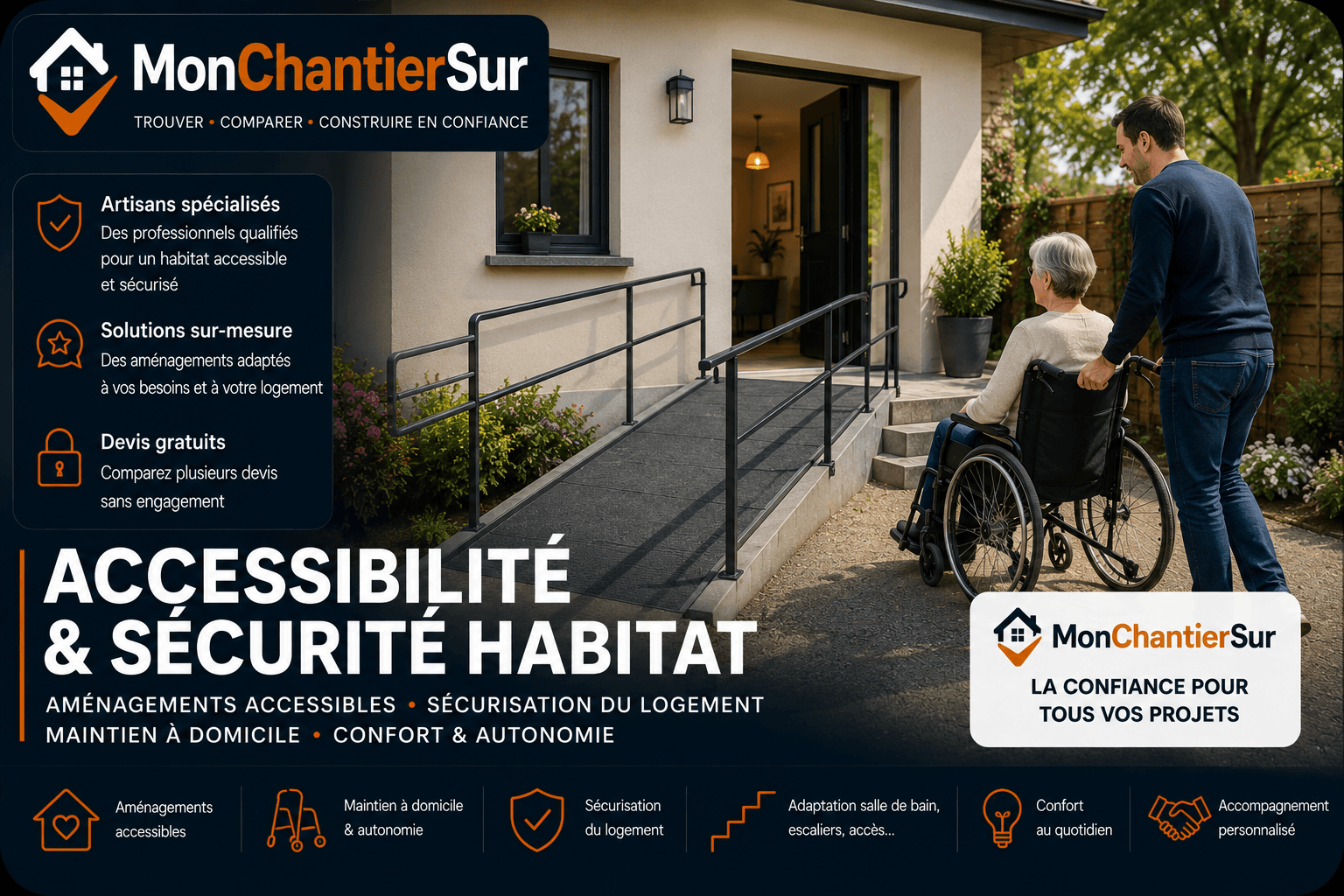 Chantier Accessibilité / sécurité habitat