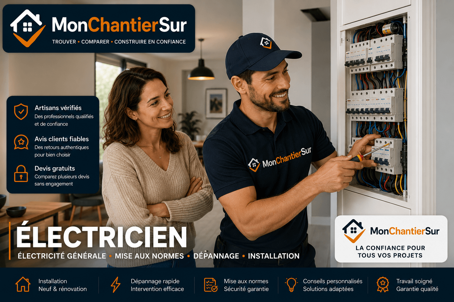 Chantier Electricite