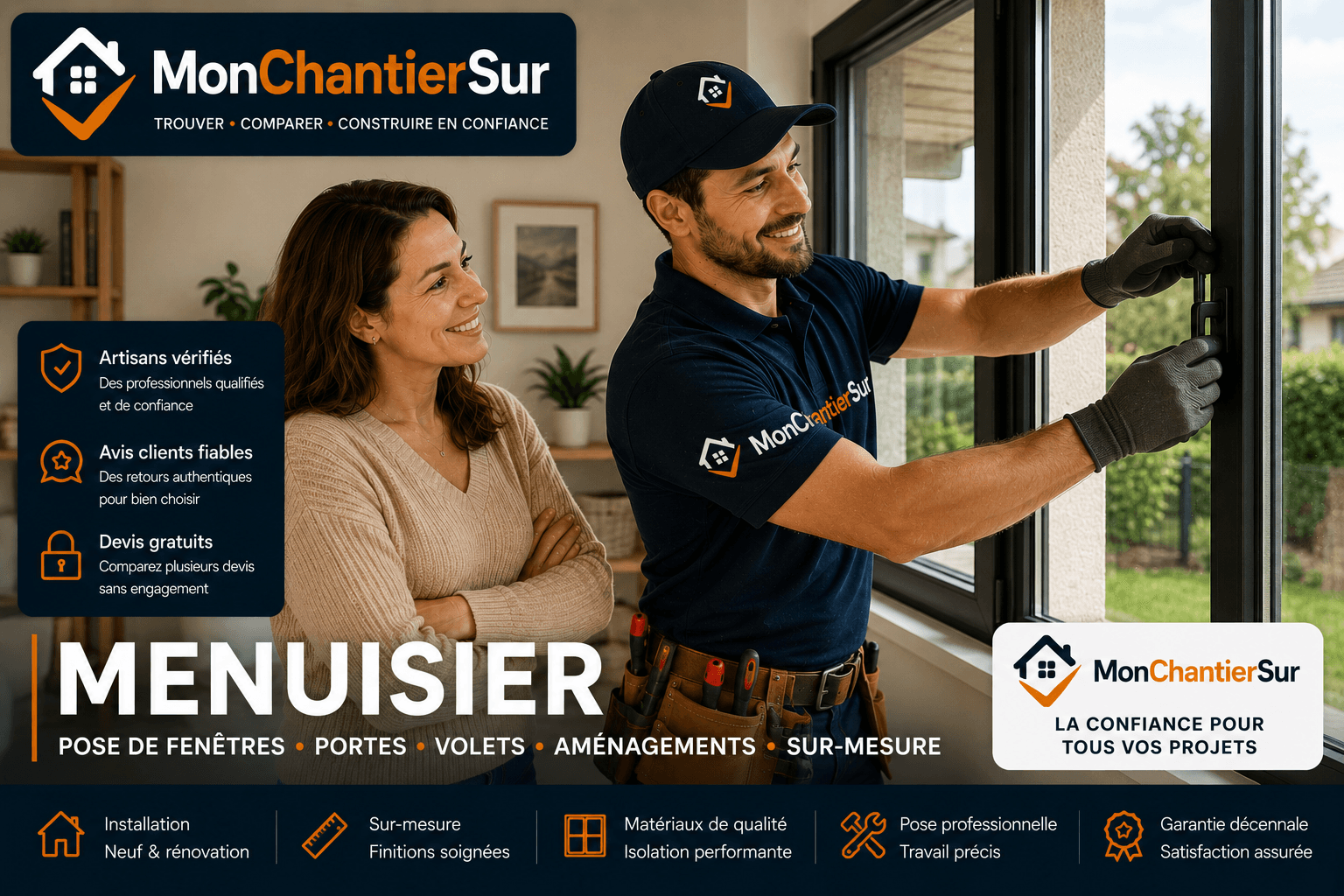 Chantier Menuiserie