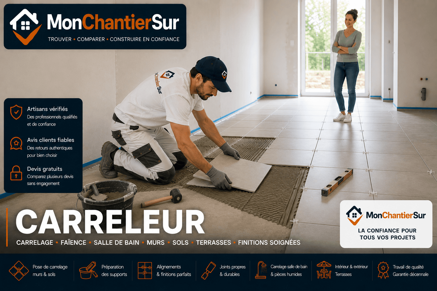Chantier Carrelage